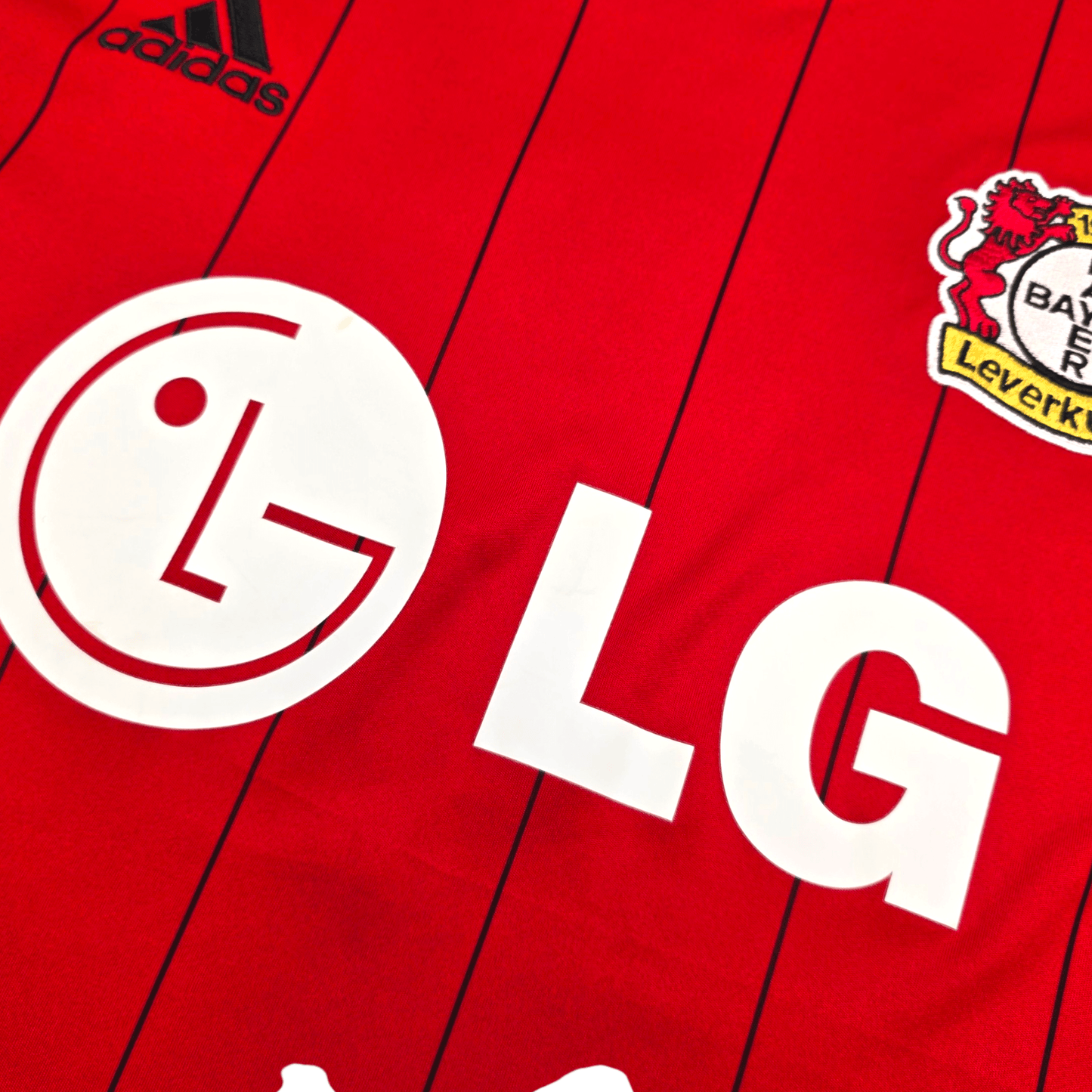 2013/14 Bayer Leverkusen Away Football Shirt (L) Adidas #7 Son