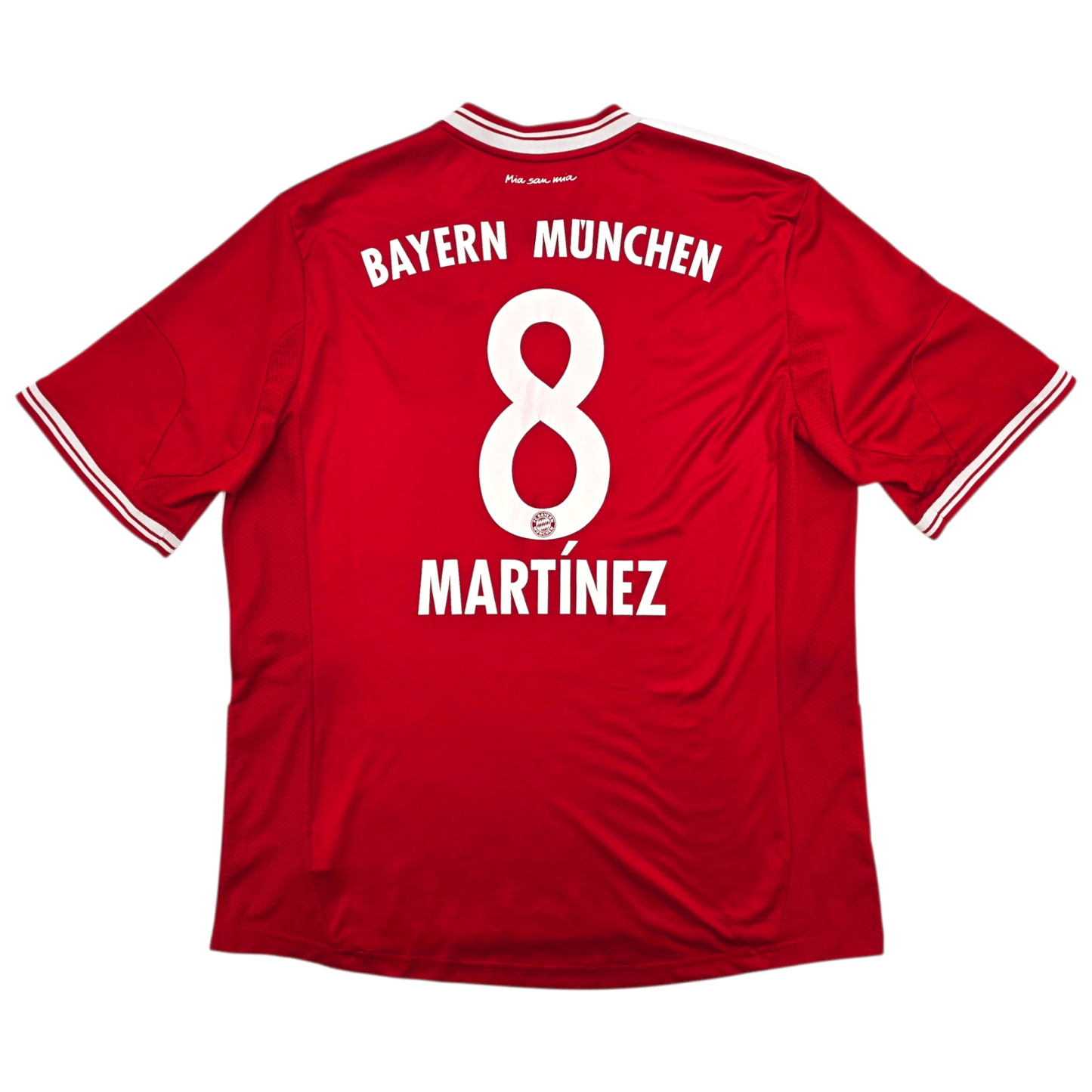 2013/14 Bayern Munich Home Football Shirt (XL) Adidas #8 Martinez