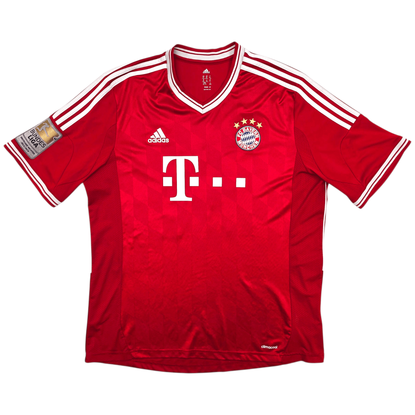2013/14 Bayern Munich Home Football Shirt (XL) Adidas #8 Martinez