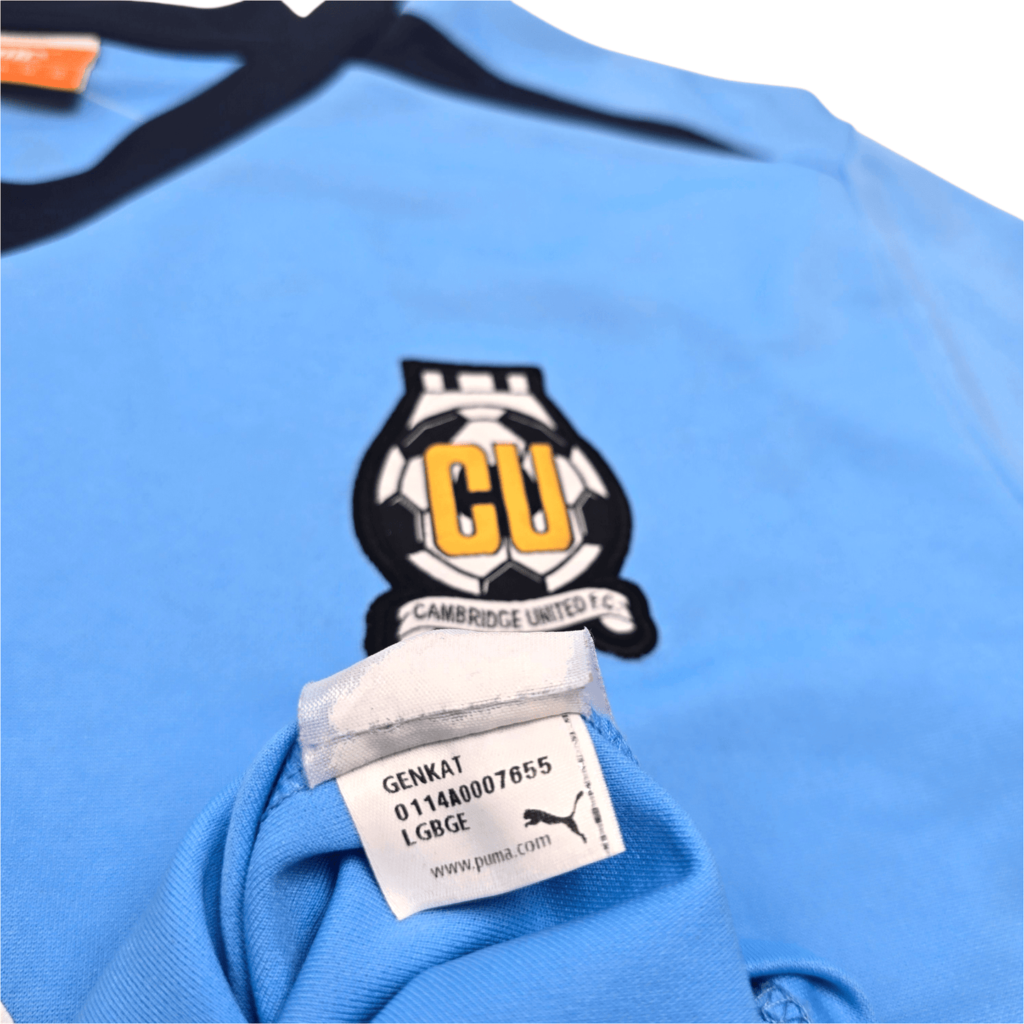 2013/14 Cambridge United Away Football Shirt (XL) Puma #4 Coulson