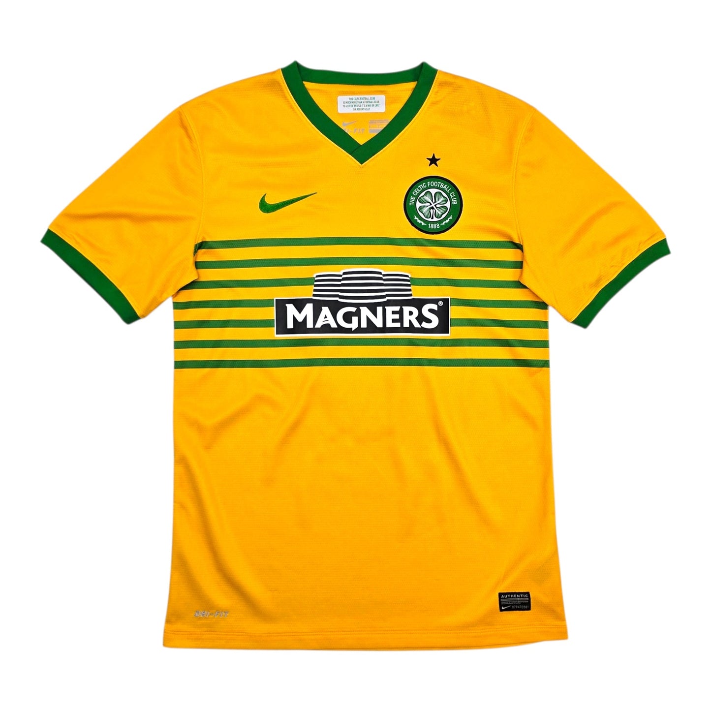 2013/14 Celtic Away Football Shirt (S) Nike #9 Samaras