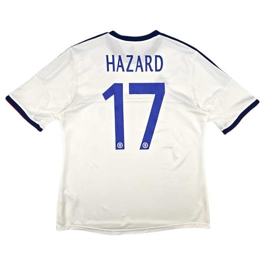 2013/14 Chelsea Away Football Shirt (L) Adidas #17 Hazard