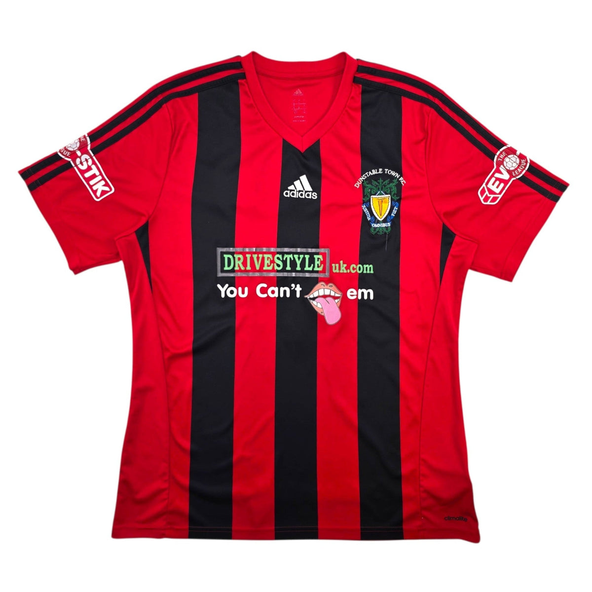 2013/14 Dunstable Town Away Football Shirt (L) Adidas #14 (Matchworn)