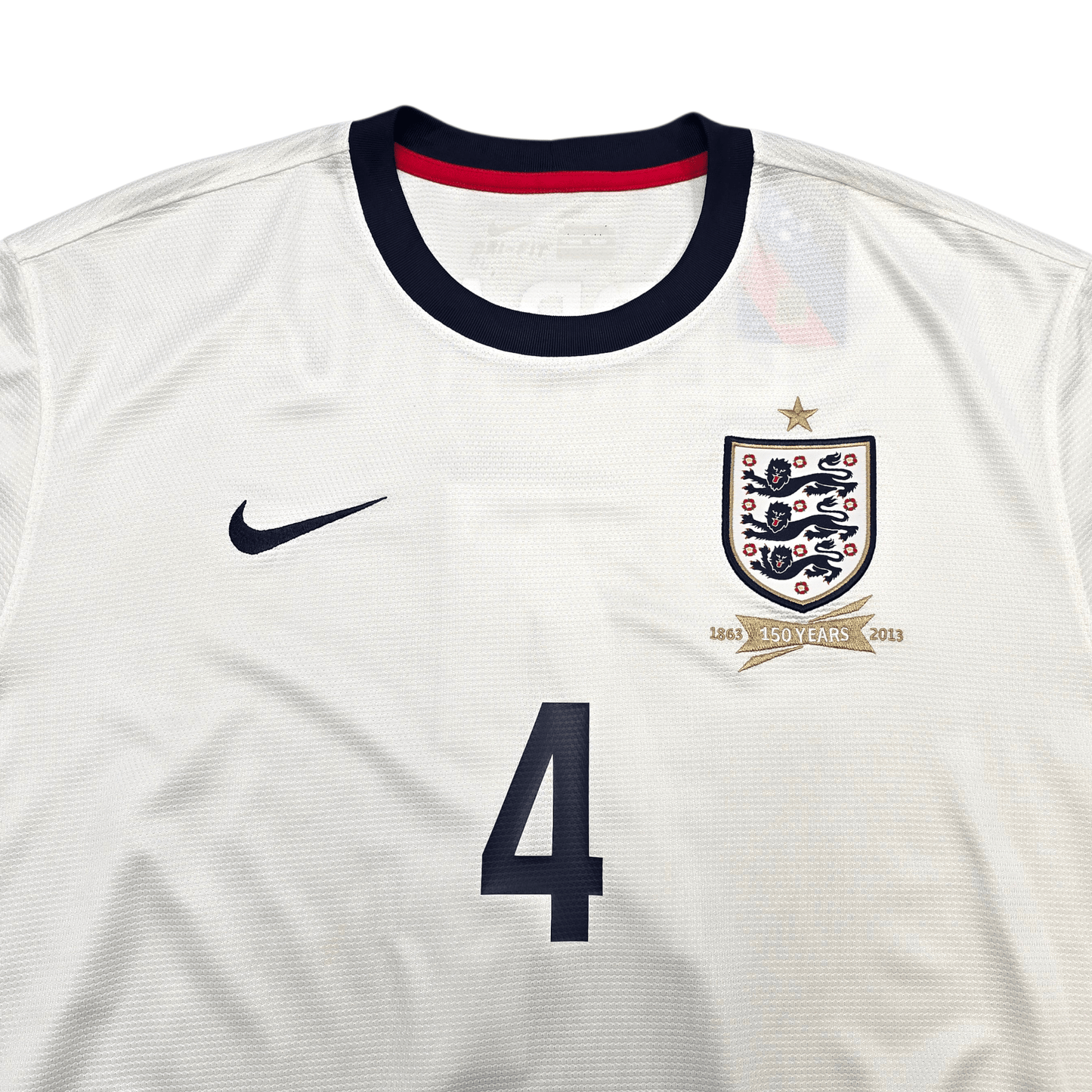 2013/14 England Home Football Shirt (XL) Nike #4 Gerrard