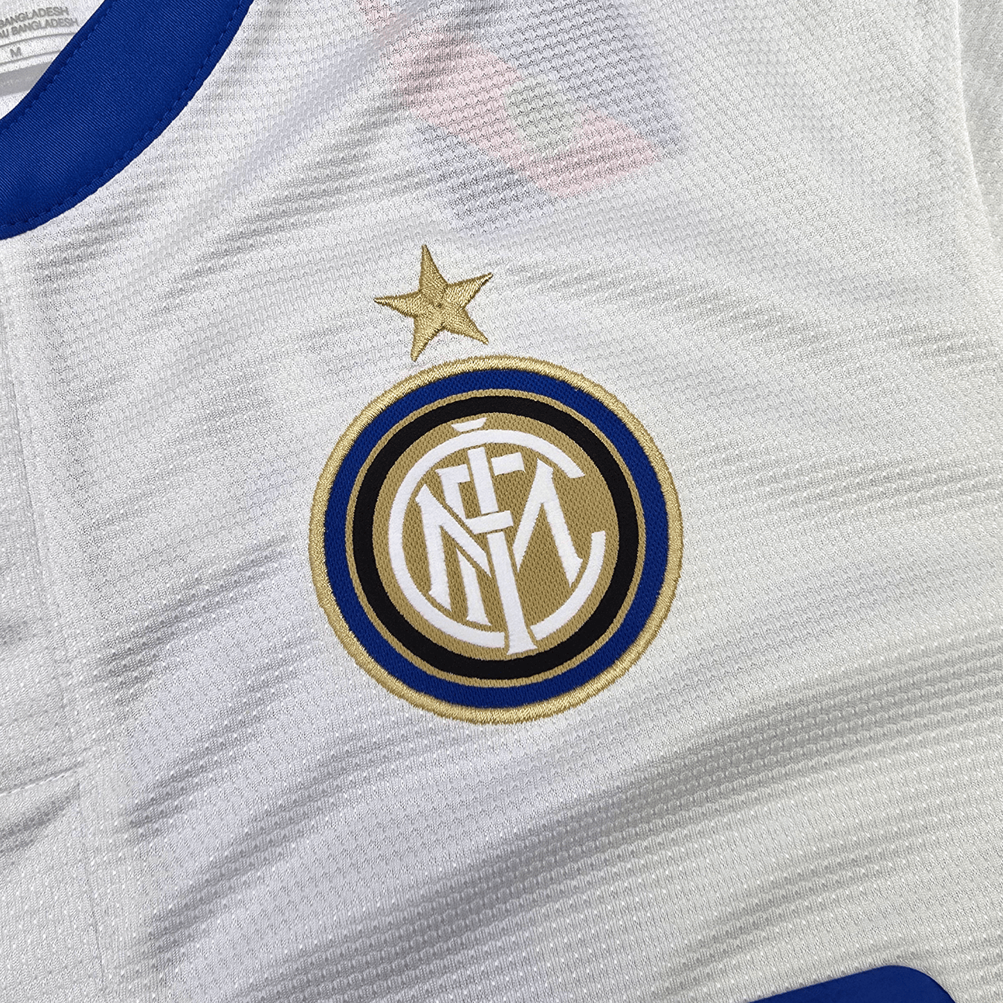 2013/14 Inter Milan Away Football Shirt (M) Nike #4 Zanetti