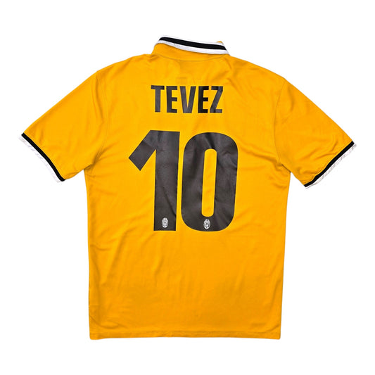 2013/14 Juventus Away Football Shirt (M) Nike #10 Tevez