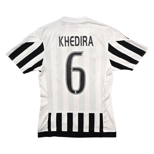 2013/14 Juventus Home Football Shirt (S) Adidas #6 Khedira