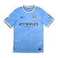 2013/14 Manchester City Home Football Shirt (S) Nike #25 Fernandinho