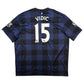 2013/14 Manchester United Away Football Shirt (2XL) Nike #15 Vidic