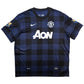 2013/14 Manchester United Away Football Shirt (2XL) Nike #15 Vidic