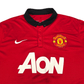 2013/14 Manchester United Home Football Shirt (XL) Nike #10 Rooney