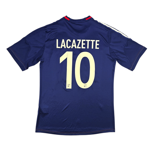 2013/14 Olympique Lyonnais Third Football Shirt (M) Adidas #10 Lacazette