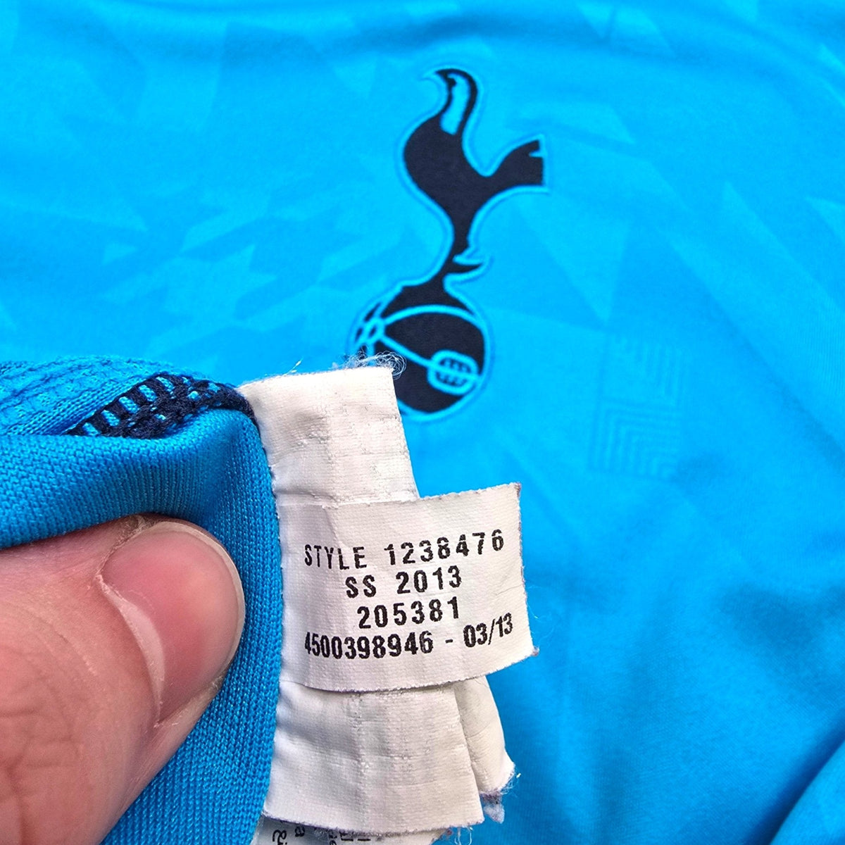 2013/14 Tottenham Hotspur Away Football Shirt (M) Under Armour #37 Kane