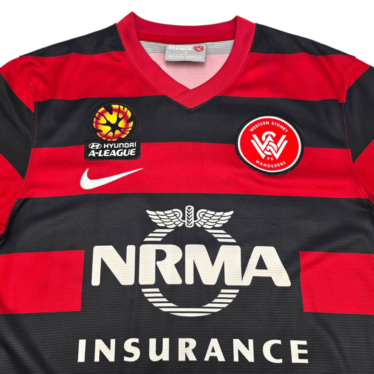 2013/14 Western Sydney Wanderers Home Football Shirt (S) Nike #21 Shinji