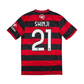 2013/14 Western Sydney Wanderers Home Football Shirt (S) Nike #21 Shinji
