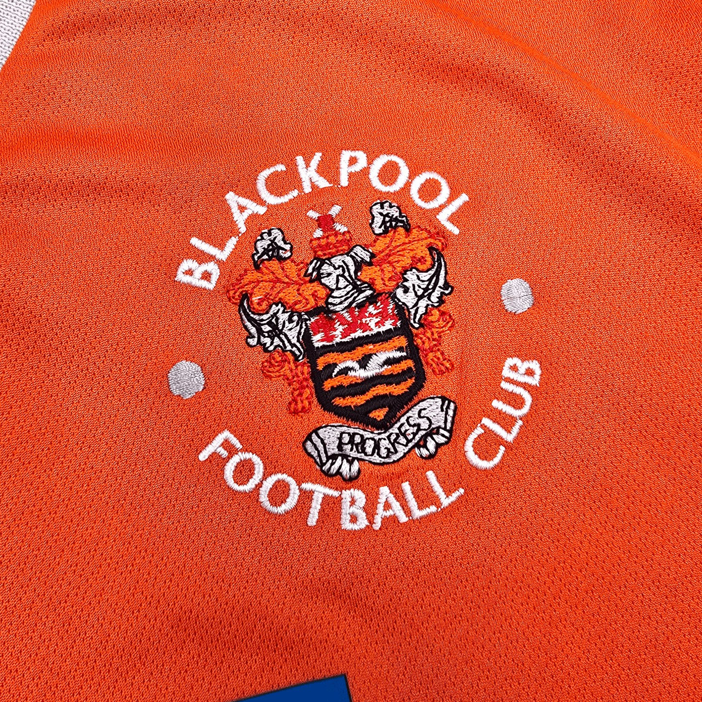 2013/15 Blackpool Home Football Shirt (L) Errea