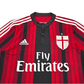 2014/15 AC Milan Home Football Shirt (S) Adidas #9 Torres