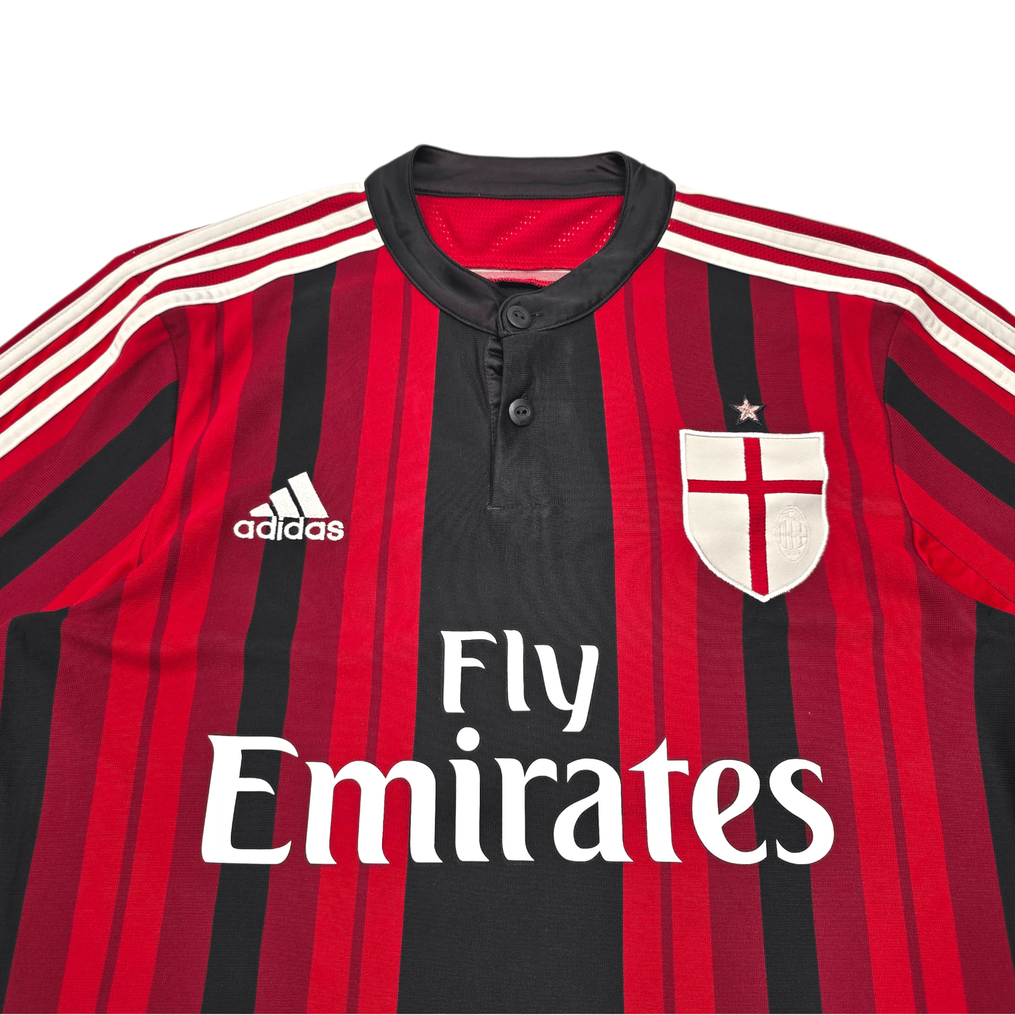 2014/15 AC Milan Home Football Shirt (S) Adidas #9 Torres