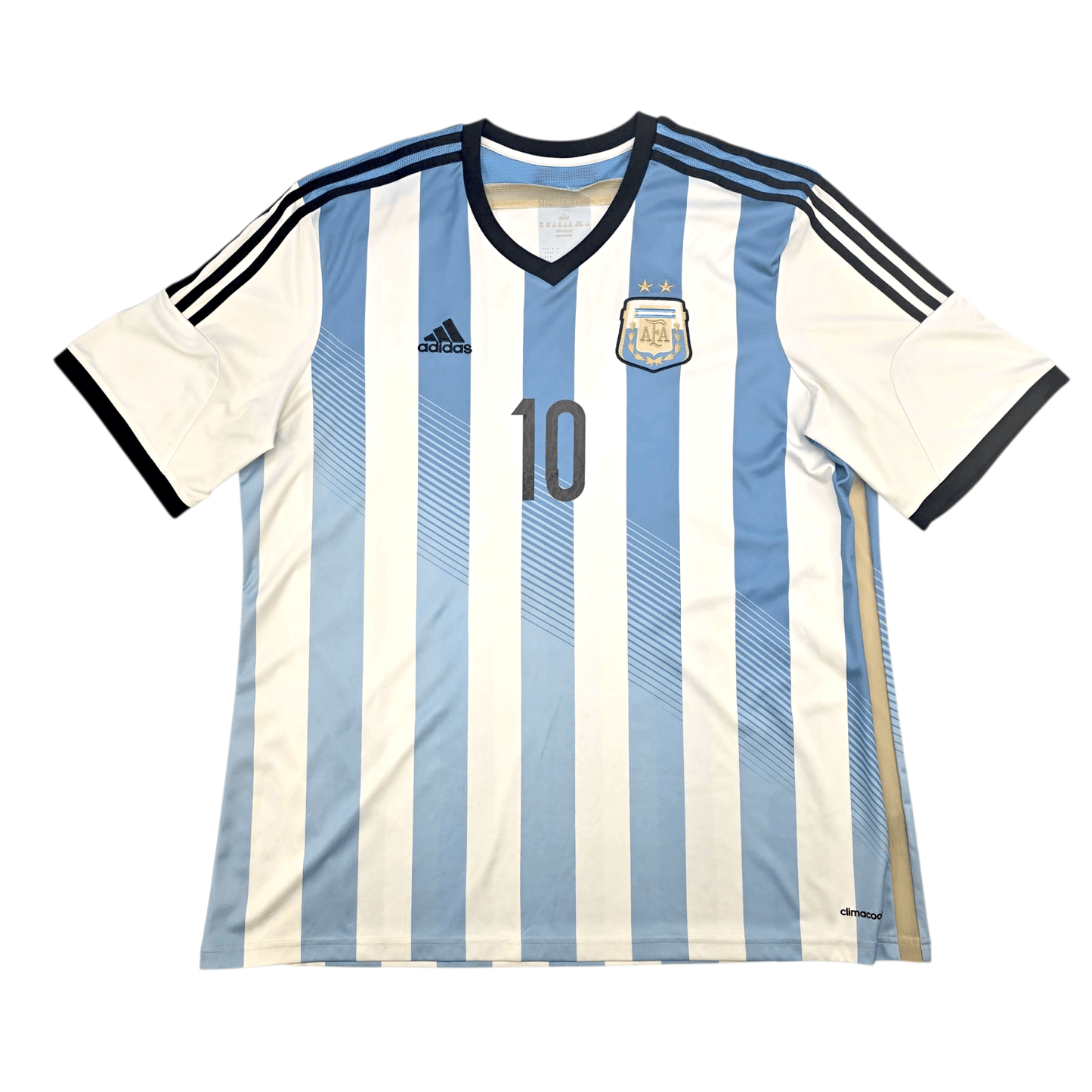 2014/15 Argentina Home Football Shirt (2XL) Adidas #10 Messi