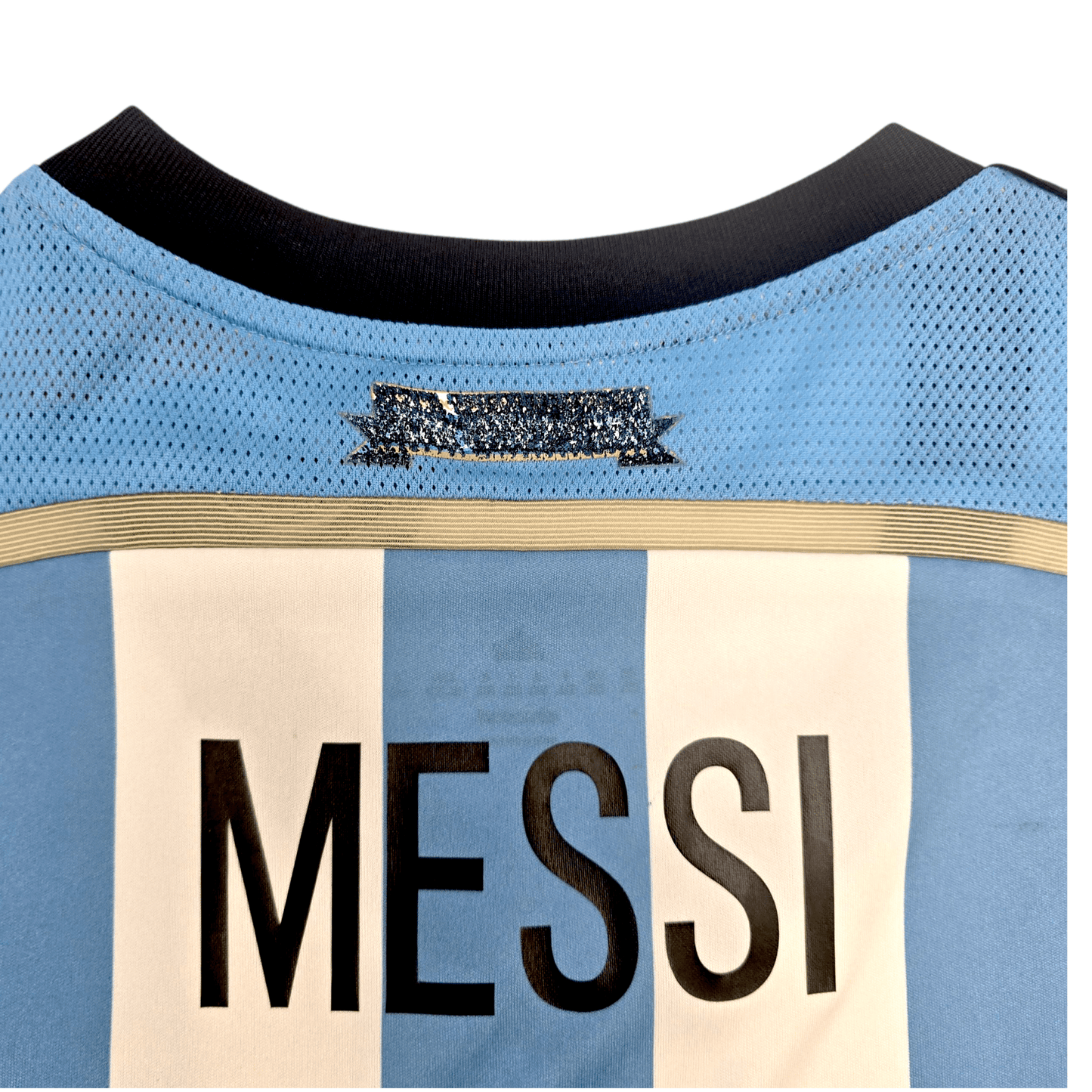 2014/15 Argentina Home Football Shirt (2XL) Adidas #10 Messi