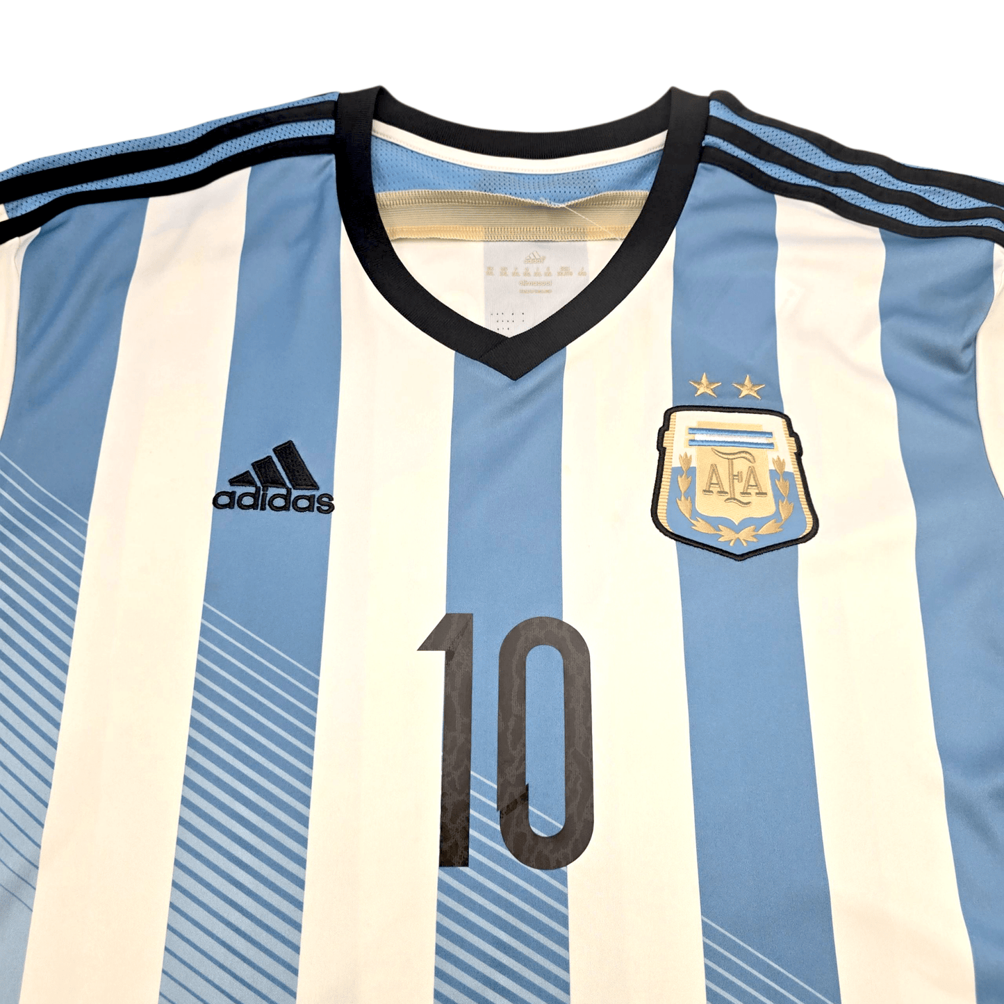2014/15 Argentina Home Football Shirt (2XL) Adidas #10 Messi