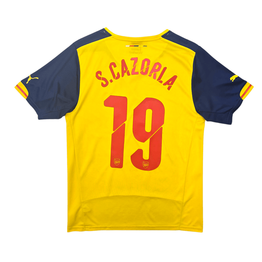 2014/15 Arsenal Away Football Shirt (S) Puma #19 S.Cazorla