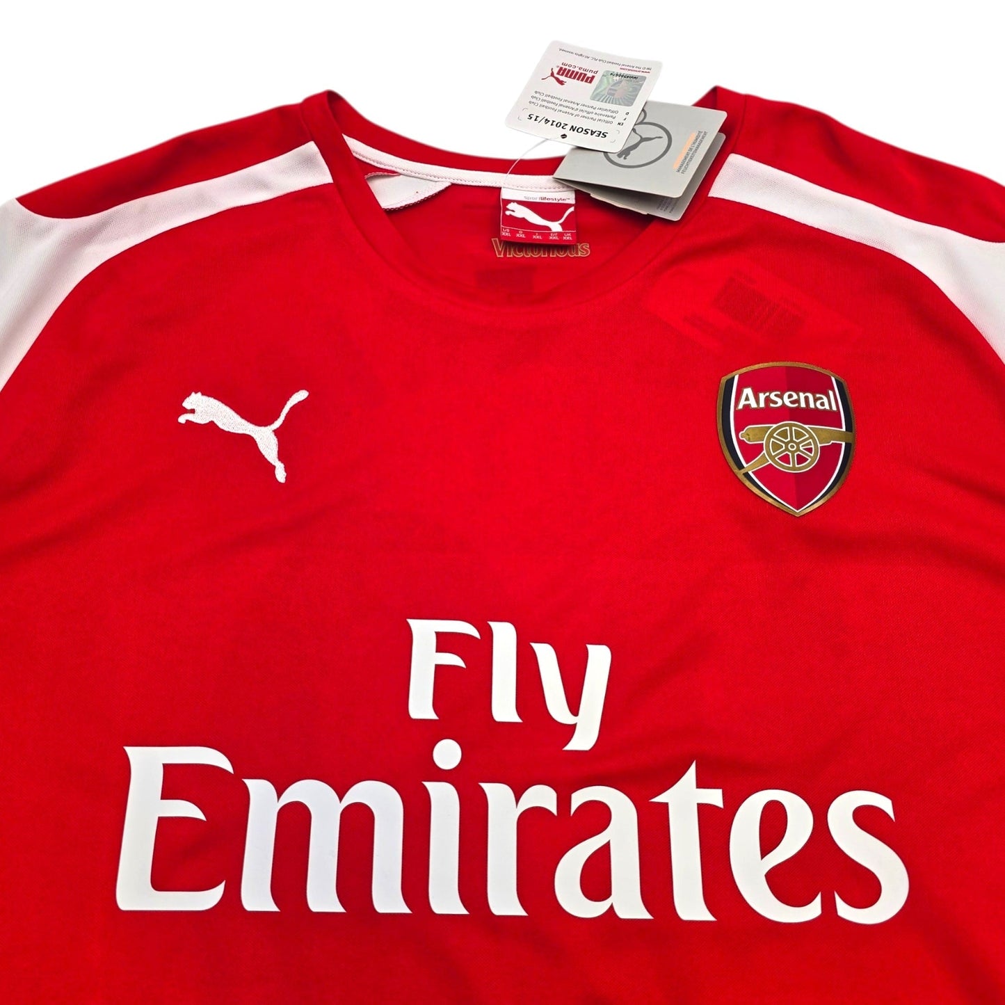 2014/15 Arsenal Home Football Shirt (2XL) Puma #39 Bellerin (BNWTs)