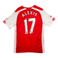 2014/15 Arsenal Home Football Shirt (S) Puma #17 Alexis