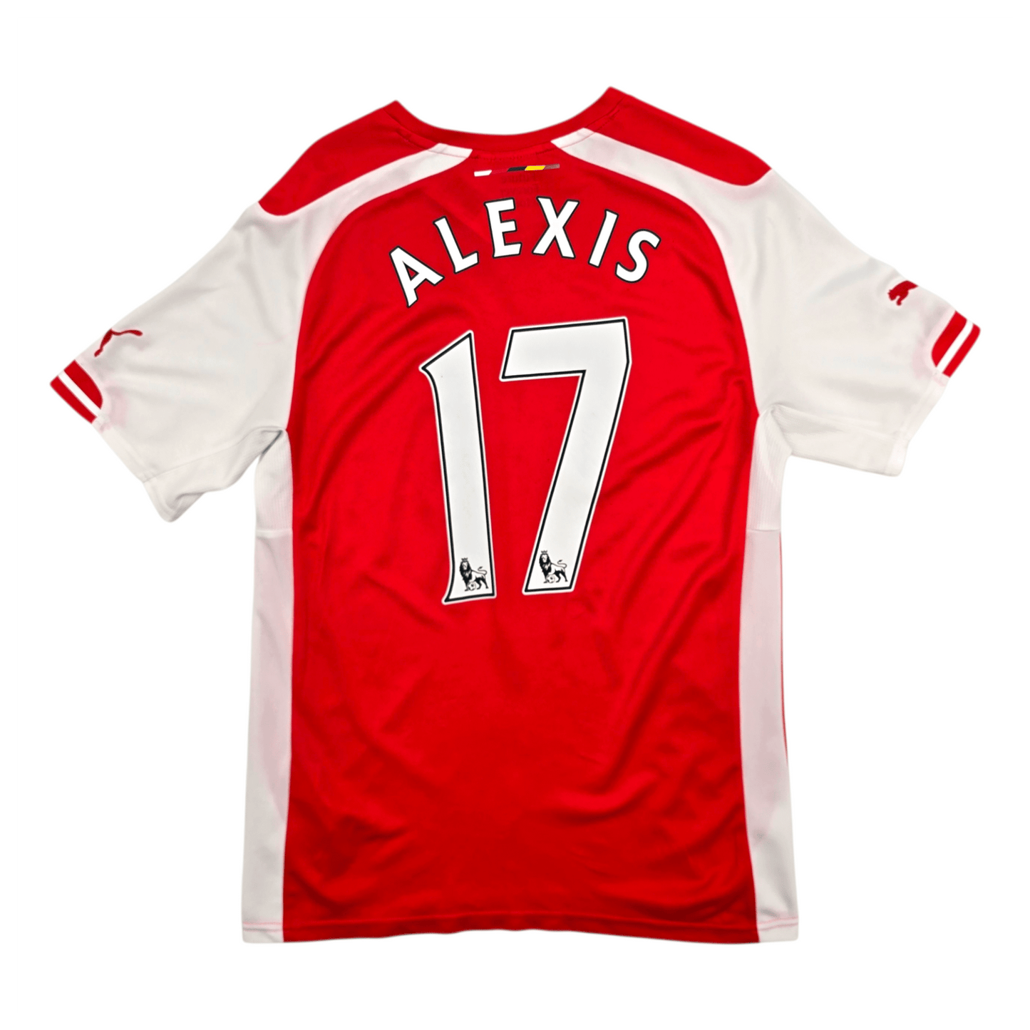 2014/15 Arsenal Home Football Shirt (S) Puma #17 Alexis