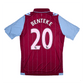 2014/15 Aston Villa Home Football Shirt (XL) Macron #20 Benteke