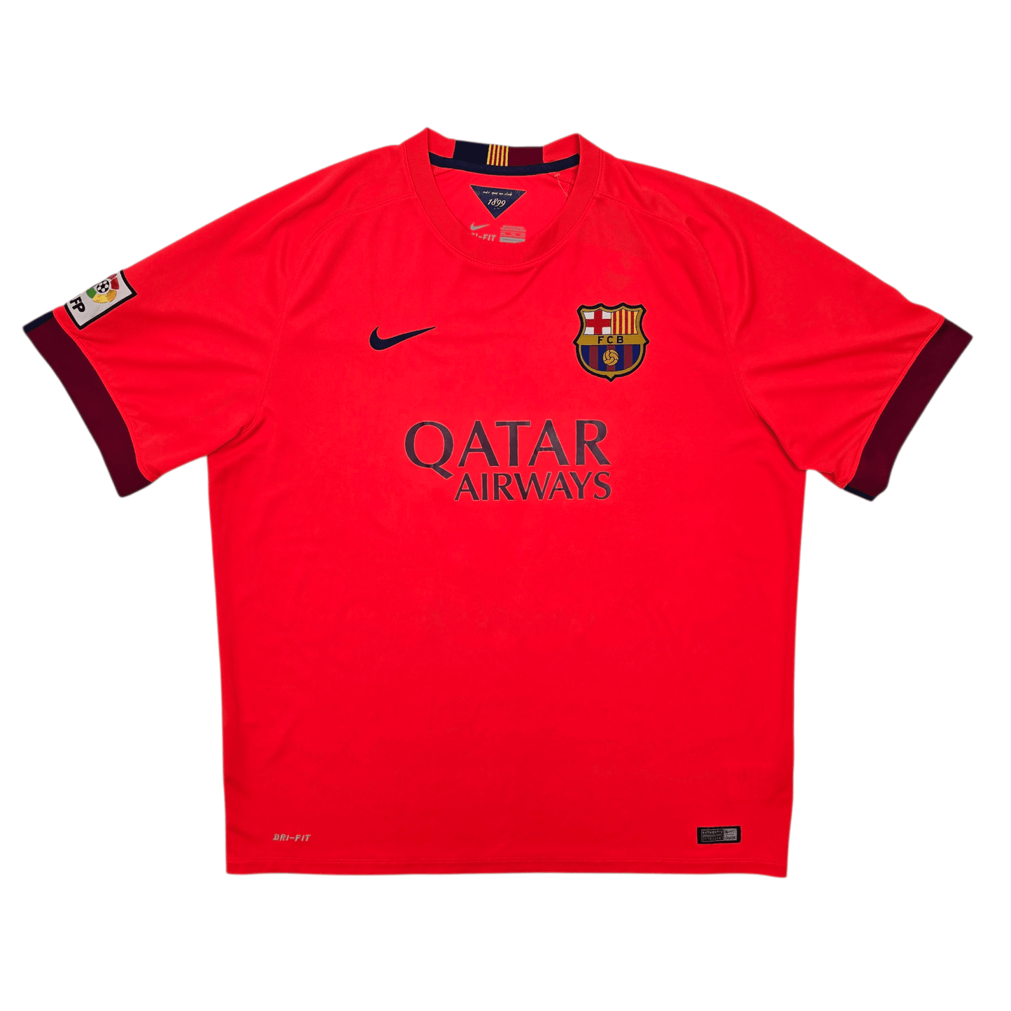 2014/15 Barcelona Away Football Shirt (2XL) Nike #8 Iniesta