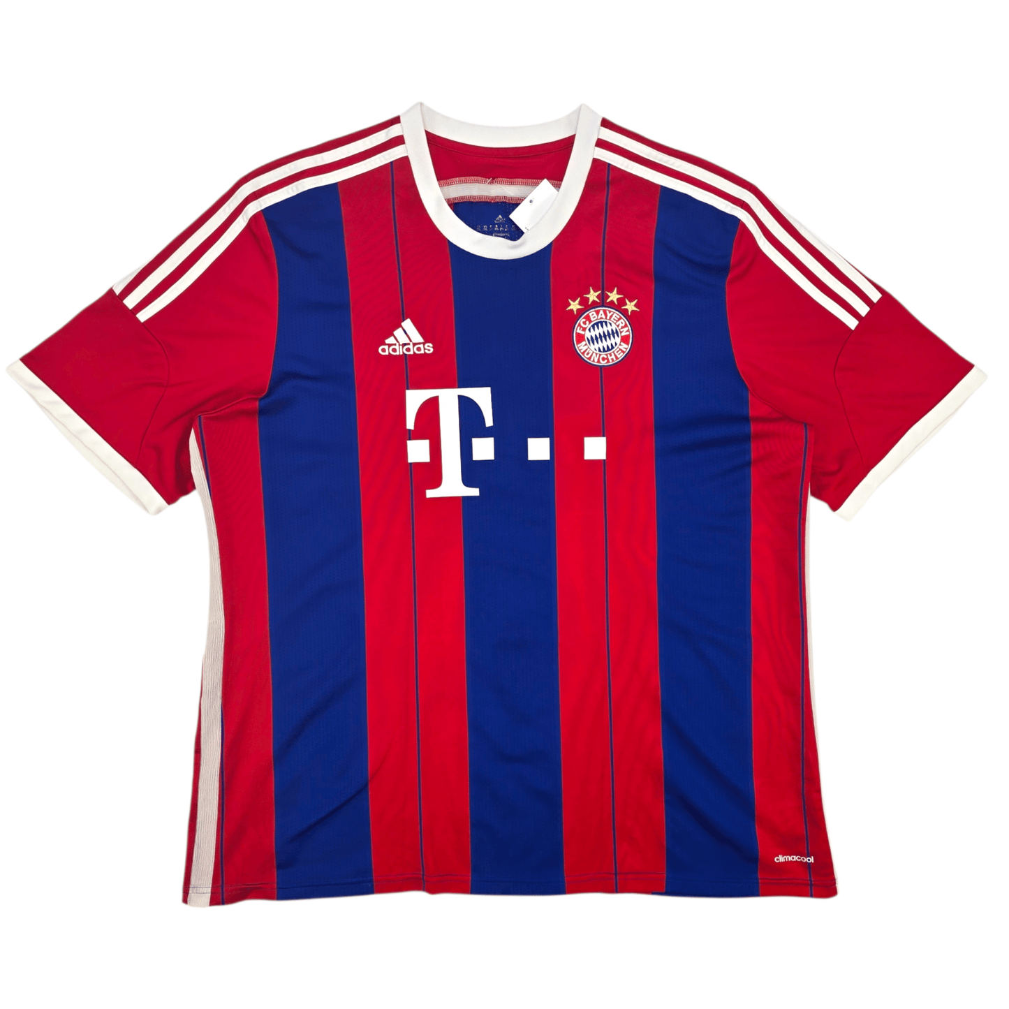 2014/15 Bayern Munich Home Football Shirt (2XL) Adidas #3 Alonso