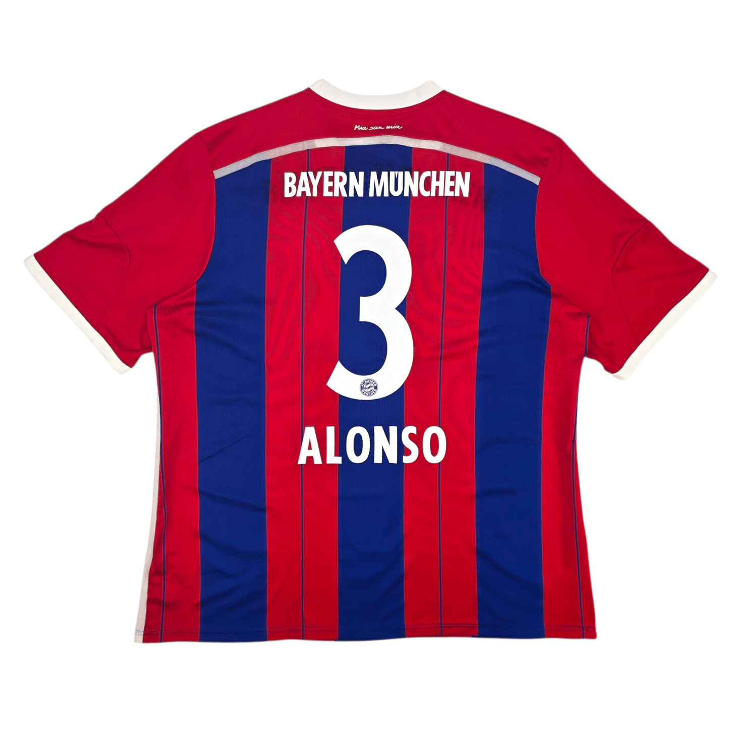 2014/15 Bayern Munich Home Football Shirt (2XL) Adidas #3 Alonso