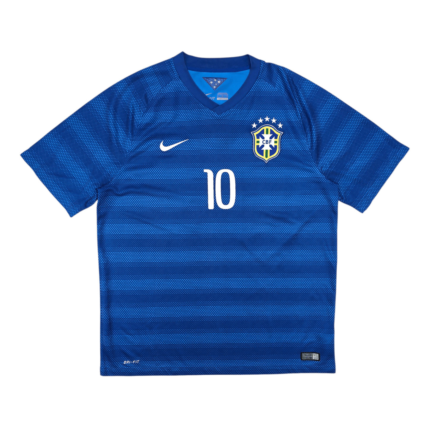 2014/15 Brazil Away Football Shirt (XL) Nike #10 Neymar Jr