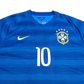 2014/15 Brazil Away Football Shirt (XL) Nike #10 Neymar Jr