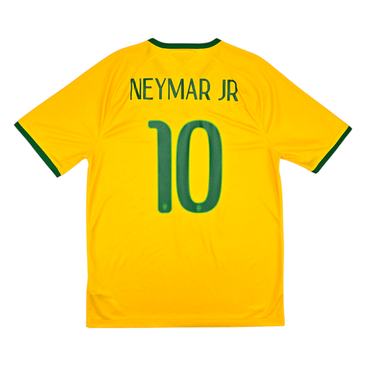 2014/15 Brazil Home Football Shirt (L) Nike #10 Neymar Jr