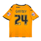 2014/15 Cambridge United Home Football Shirt (L) Puma #24 Gaffney (Match Worn)