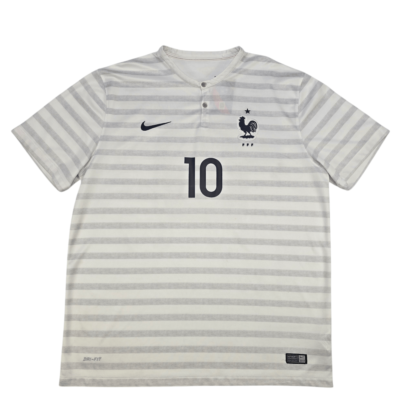 2014/15 France Away Football Shirt (XL) Nike #10 Benzema