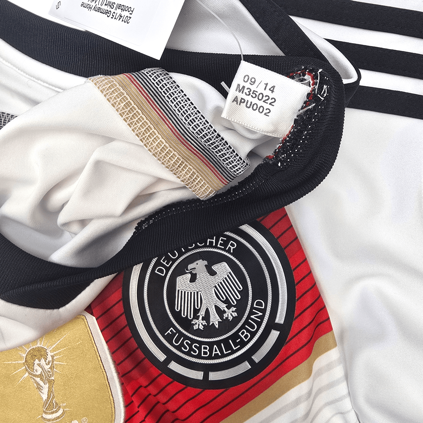 2014/15 Germany Home Football Shirt (L) Adidas