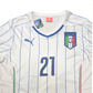 2014/15 Italy Away Football Shirt (M) Puma #21 Pirlo