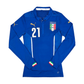 2014/15 Italy Home Football Shirt (L) Puma #21 Pirlo