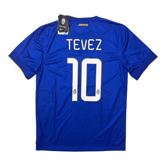 2014/15 Juventus Away Football Shirt (M) Nike #10 Tevez (BNWTs)