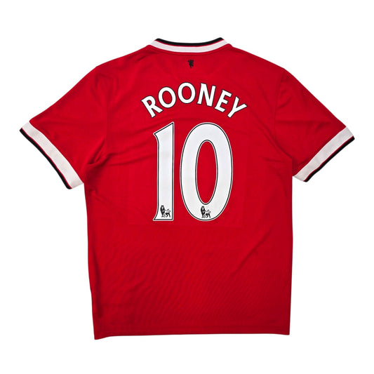 2014/15 Manchester United Home Football Shirt (L) Nike #10 Rooney