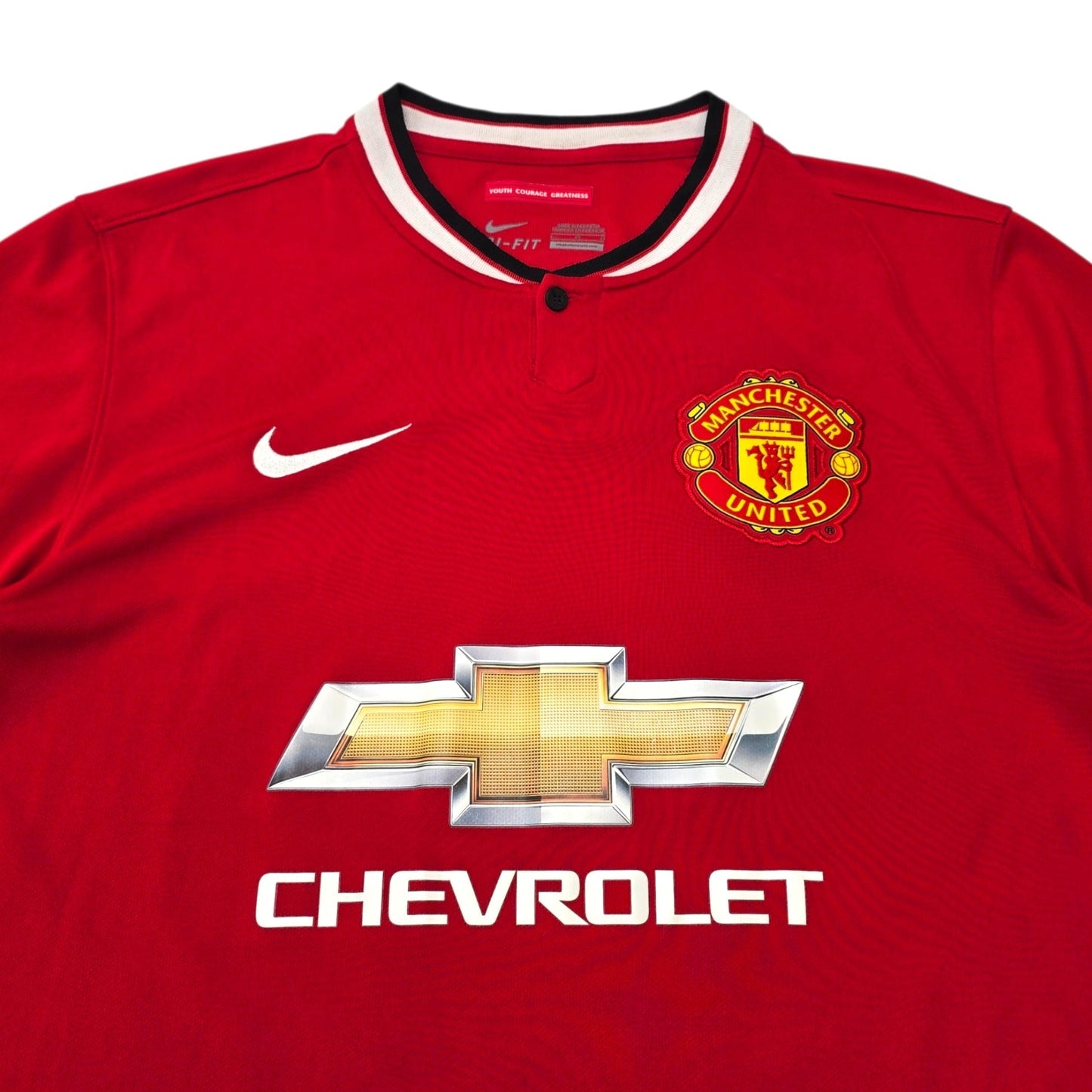 2014/15 Manchester United Home Football Shirt (L) Nike #10 Rooney