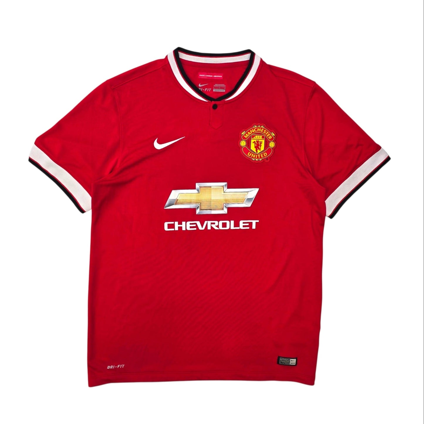 2014/15 Manchester United Home Football Shirt (L) Nike #10 Rooney