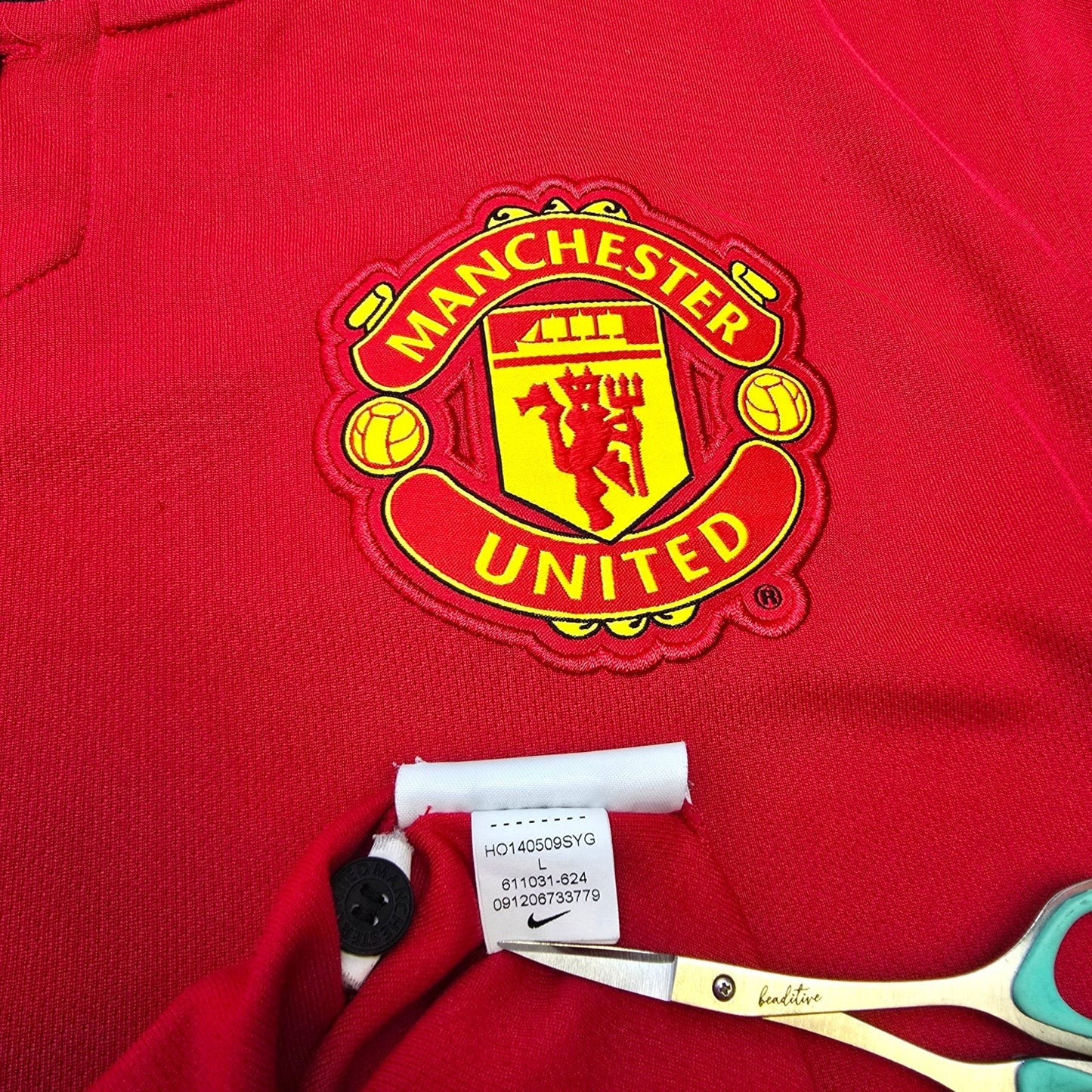 2014/15 Manchester United Home Football Shirt (L) Nike #10 Rooney