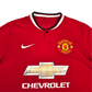2014/15 Manchester United Home Football Shirt (M) Nike #10 Rooney