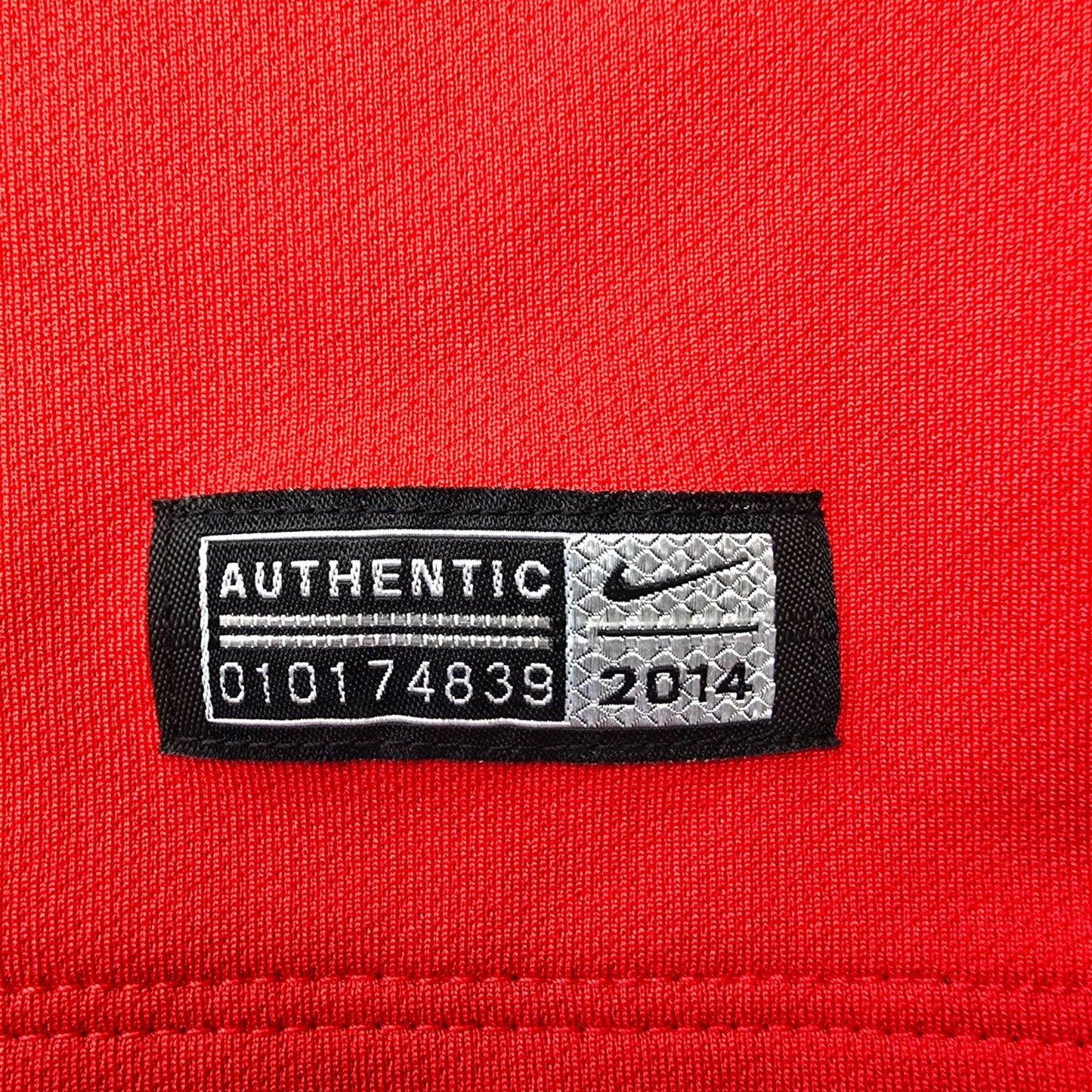 2014/15 Manchester United Home Football Shirt (M) Nike