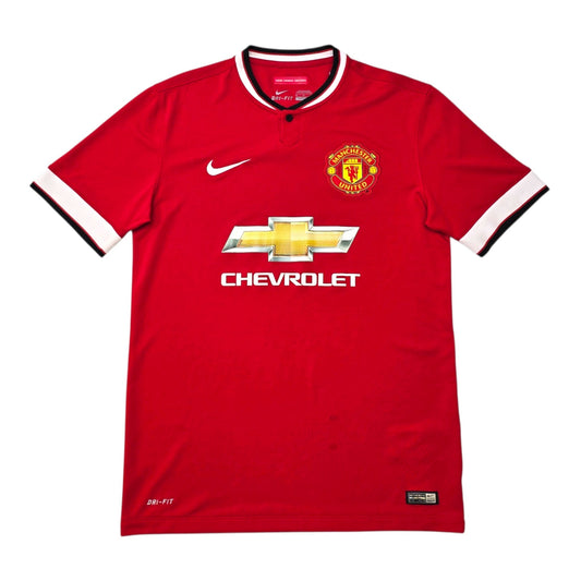 2014/15 Manchester United Home Football Shirt (M) Nike