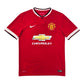 2014/15 Manchester United Home Football Shirt (M) Nike